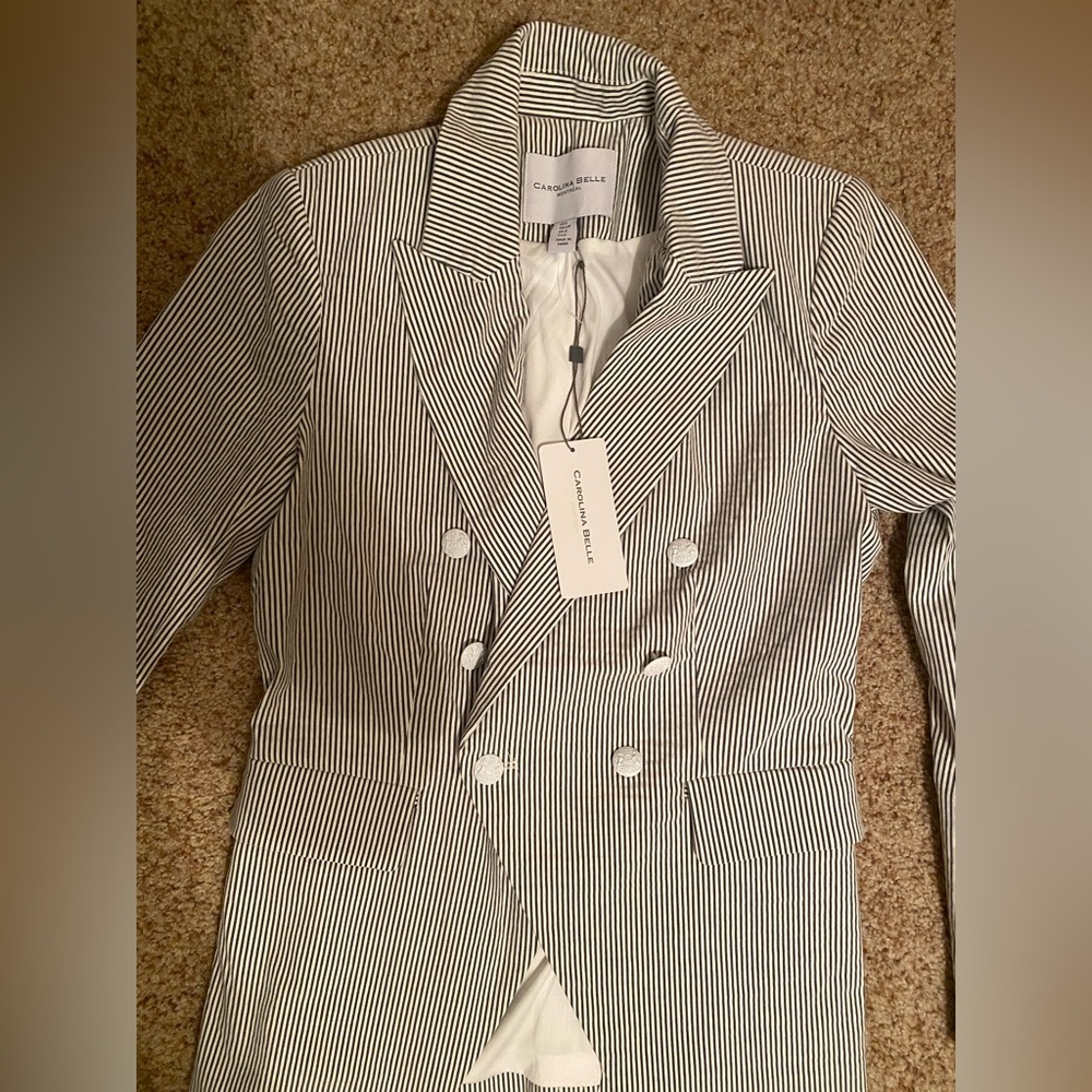 Striped Blazer